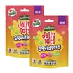Rowntree's Jelly Tots Squidgers Sweets Sharing Bag 120g x2