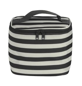 Kitchen Insulated Lunch Bag - Black Stripe