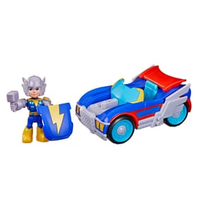 Marvel Iron Man and his Awesome Friends Action Figures & Vehicles - Thor With Thunder Racer