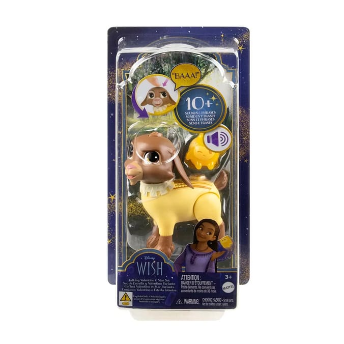 Disney Wish Talking Valentino and Star Figure Pack
