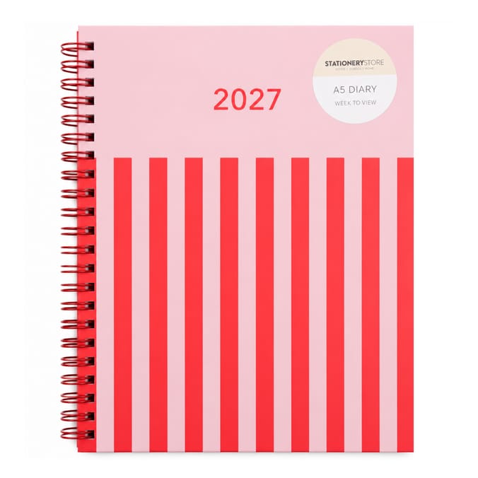 Stationery Store A5 Diary 2027