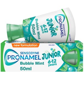 Sensodyne Pronamel Junior 6-12 Years Bubble Mint Toothpaste 50ml 