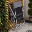 The Outdoor Living Collection Capri Padded Relaxer Chair