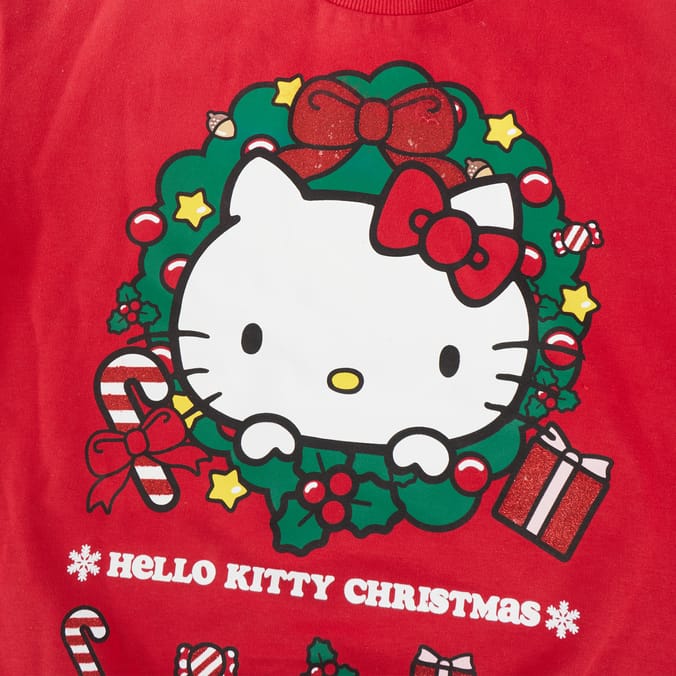Hello Kitty Kids Christmas Jumper
