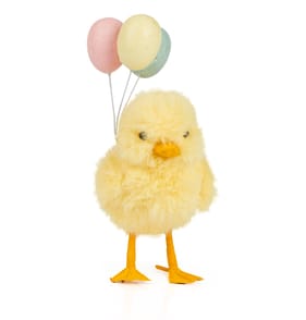 Happy Easter Standing Chick - Balloons