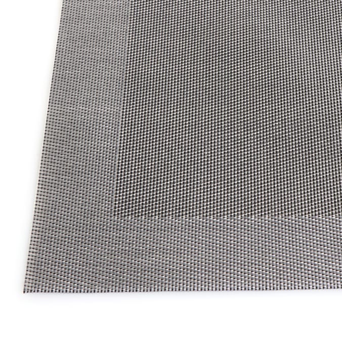 Home Collections Metallic Finish Rectangular Placemats Pack Of 2