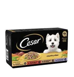 Cesar Country Stew Wet Dog Food Mixed Trays 8 x 150g