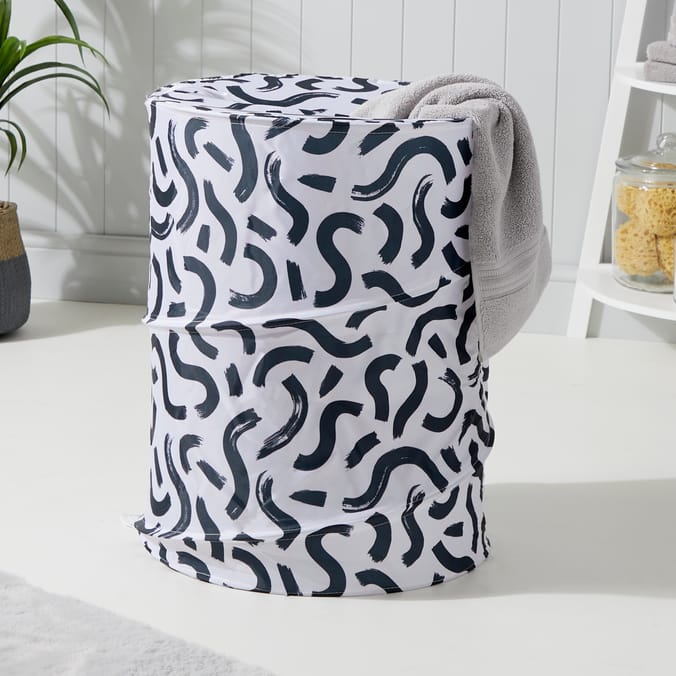 Bathroom Pop Up Laundry Bin Basket
