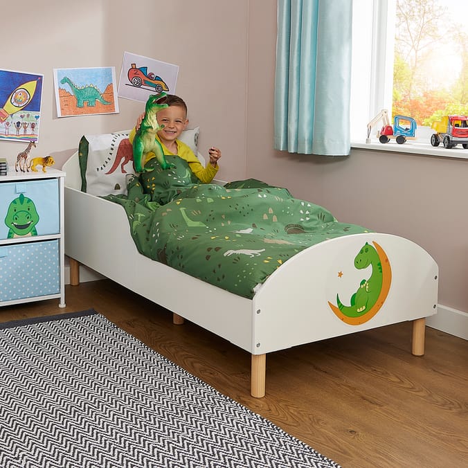Liberty House Toys Kids Toddler Bed - Dinosaur