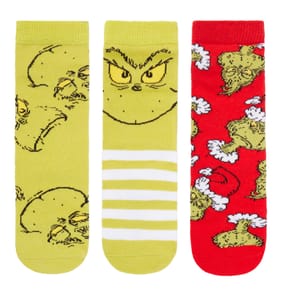 The Grinch Kids Socks 3 Pack