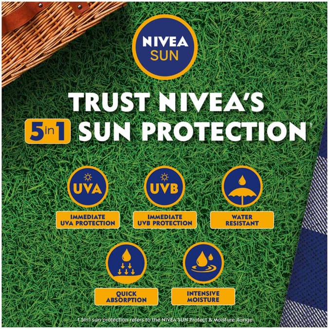 Nivea Sun Protect & Moisture Sun Lotion 200ml - SPF30