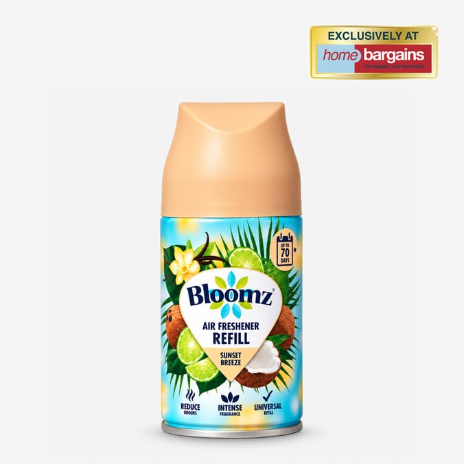Bloomz Auto Air Freshener Refill 250ml - Sunset Breeze