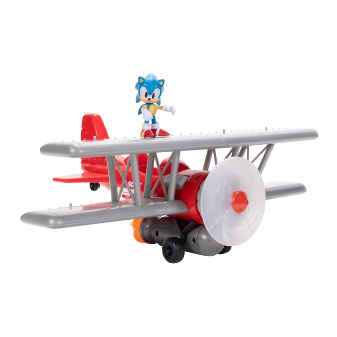 Sonic The Hedgehog Tornado Biplane Playset