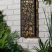 Firefly Metal Wall Art Solar Light