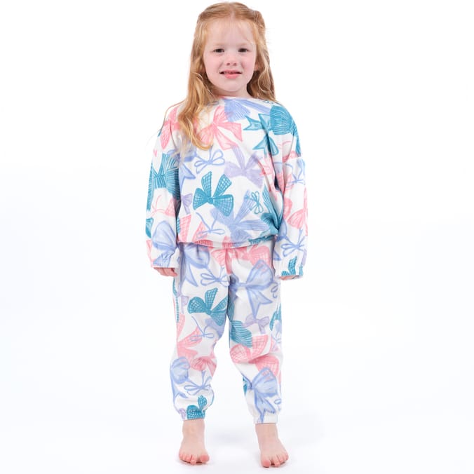  Originals Kids Fleece Bow Pyjamas