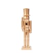 Winter Charm Wooden Gold Christmas Nutcracker 38cm - Sward