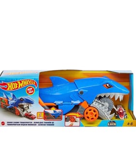 Hot Wheels Shark Chomp Transporter Play Set