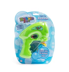 Bubble Fun Light Up Bubble Gun