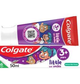 Colgate Little Kids' Smiles 3+ Years Delicate Mint Toothpaste 50ml