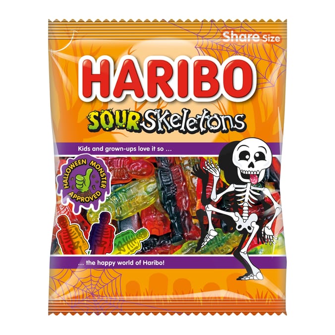 Haribo Sour Skeletons 160g
