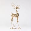 Winter Luxe Metal Reindeer