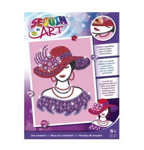  Sequin Art - Lady