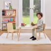 Liberty House Toys Kids Table And Two Chairs Set