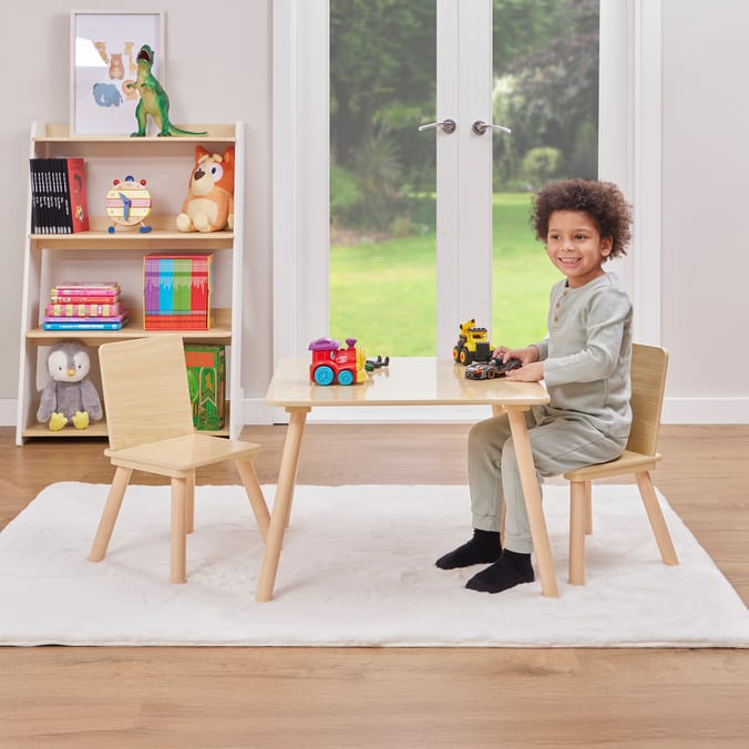 Liberty House Toys Kids Table And Two Chairs Set