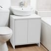 Home Collections White Undersink Bathroom Cabinet