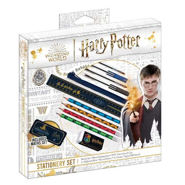 Helix Harry Potter Stationery Set Home Bargains