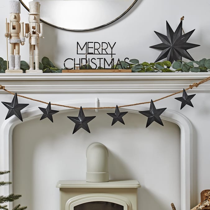 Nordic Spirit Metal Star Garland