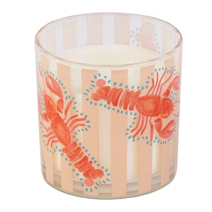 The Outdoor Edit Mediterranean Fragranced Candle - Mandarin & Peach