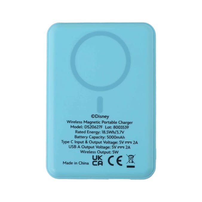 Disney Stitch 5000mAh Magnetic Power Bank - Stitch