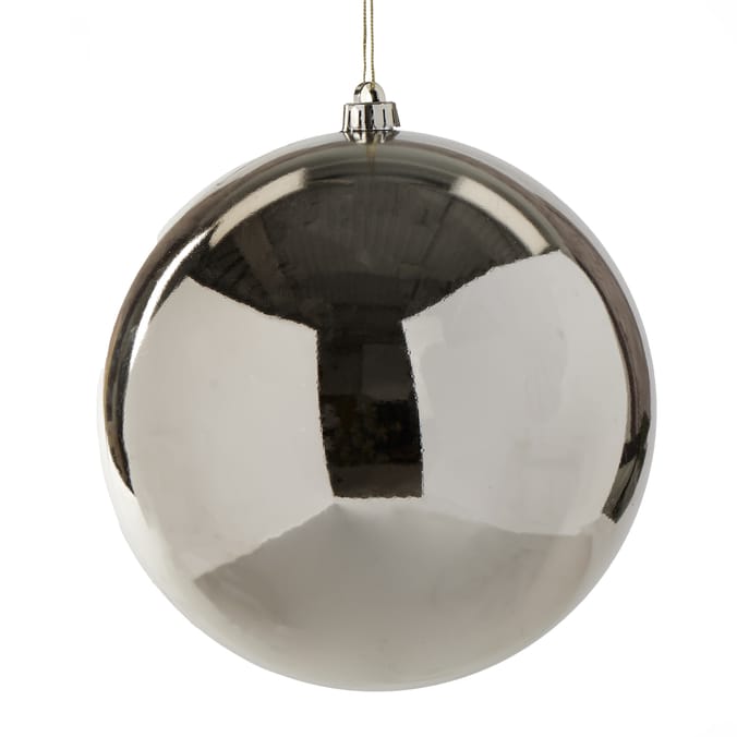 Nordic Spirit Christmas Bauble 30cm - Silver