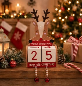 Sleigh Bells Advent Countdown - Reindeer