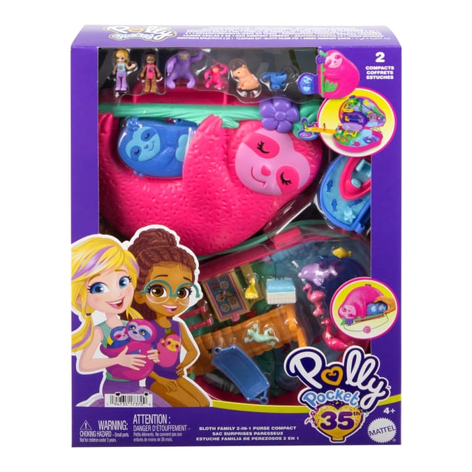Polly Pocket - Sloth Family