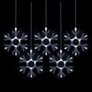 Prestige LED Snowflake Curtain Lights