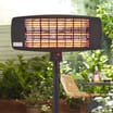 Swan Stand Patio Heater with Remote
