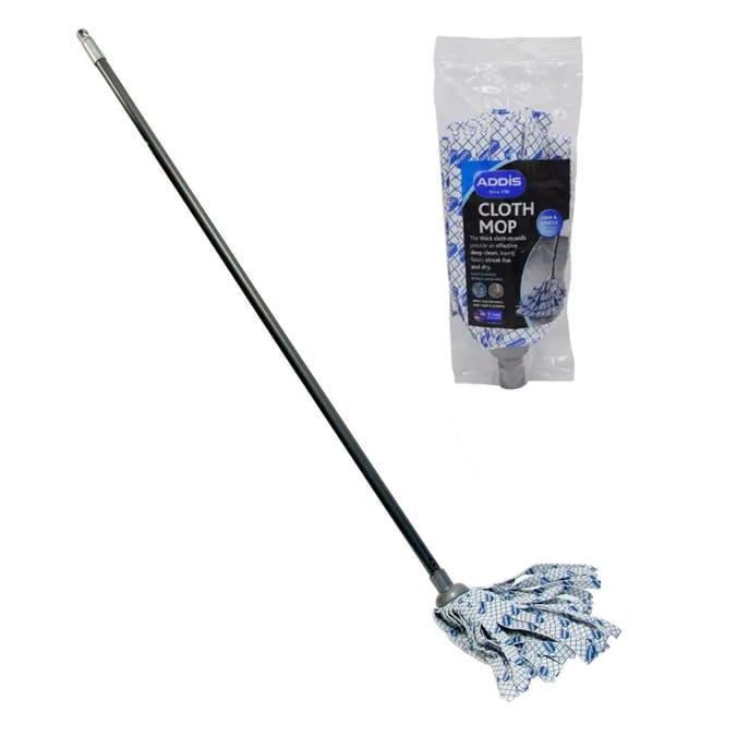 Addis Self Ringing Mop Addis Mop With Refill | Home Bargains