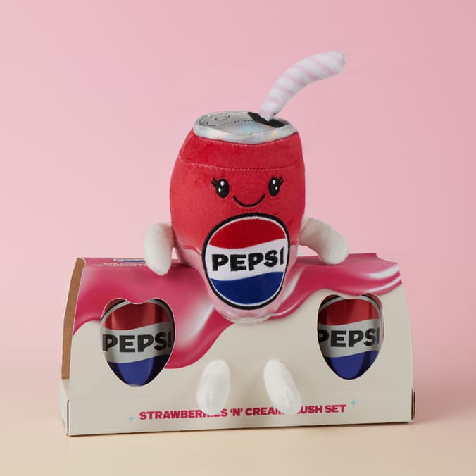 Pepsi Strawberry 'N' Cream Plush Set