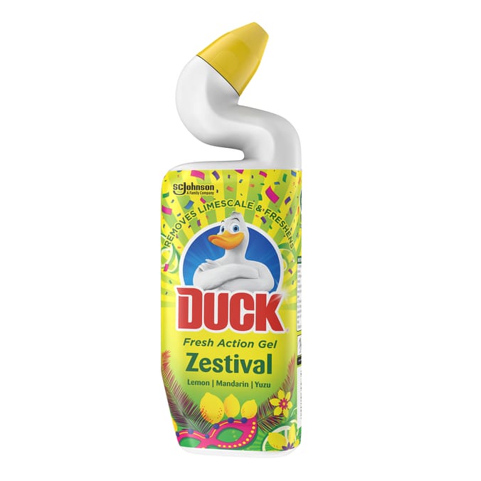 Duck Liquid Toilet Cleaner Deep Action Gel 750ml - Zestival