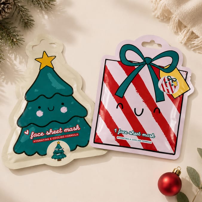 Sleigh Bells Printed Sheet Mask x2
