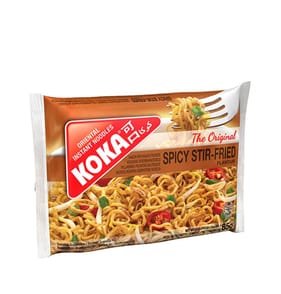 Koka Spicy Stir Fried Flavour Oriental Instant Noodles 85g x30