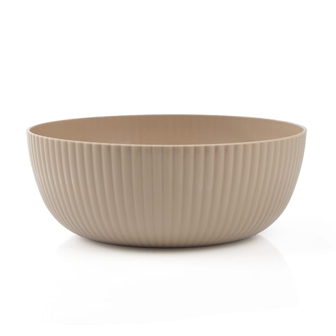 Summer Ribbed Bowels 4 Pack - Beige 