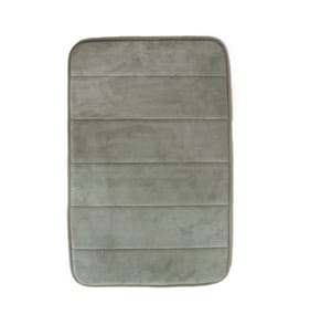 Home Collections Luxury Memory Foam Bath Mat - Green