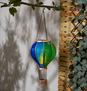 Firefly Solar Light Co Large Hot Air Balloon Solar Light - Multicolour 2
