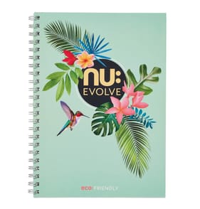 Nu Evolve A4 Notebook - Green