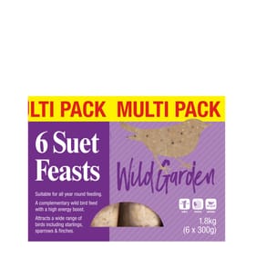 Wild Garden Suet Feasts 6 Pack