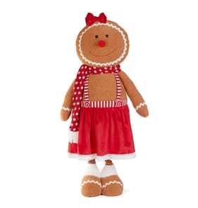 Winter Charm Extendable Gingerbread Woman Decoration 90-110cm