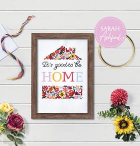 Sarah Ashford Make Your Own Cross Stitch Kit